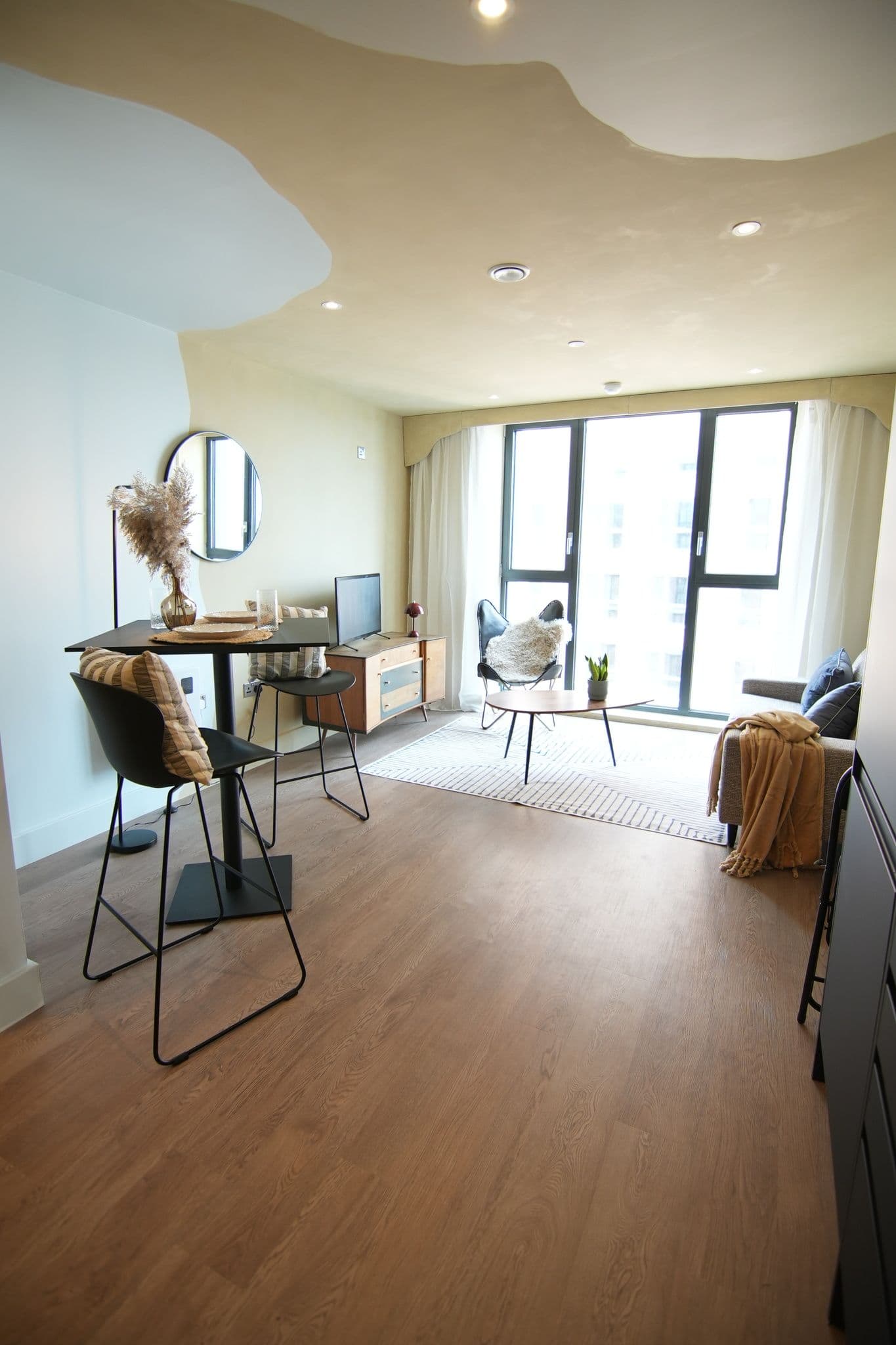 Studio apartment design by Sophie Newlands