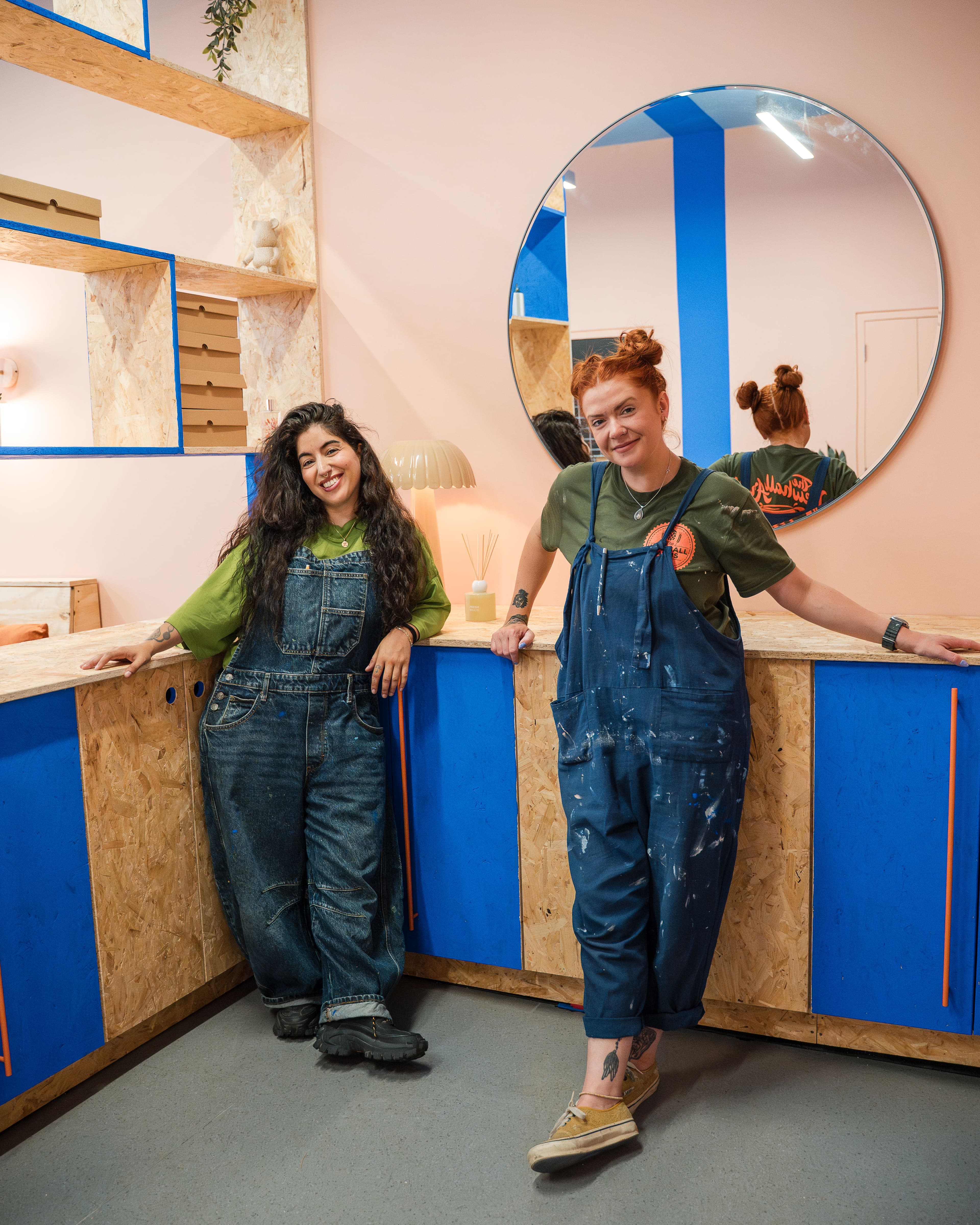 Duran and Sophie on episode 3 of Interior Design Masters