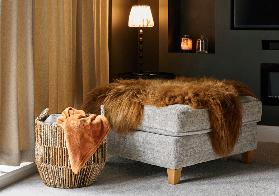 Cosy nook in a living room